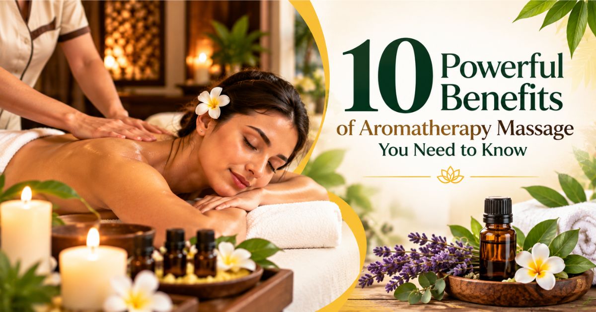Read more about the article 10 Powerful Benefits of Aromatherapy Massage You Need to Know